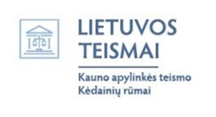 Kauno apylinkės teismo Kėdainių rūmai priimtų į darbą visam etatui