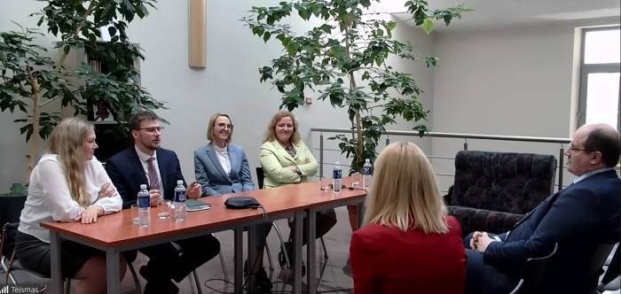 Kauno apylinkės teisme vyko susitikimas su Apylinkių teismų teisėjų sąjunga