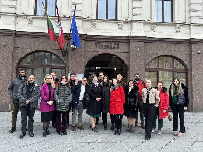 Kauno apylinkės teisme lankėsi užsienio prokurorų delegacija