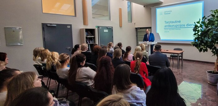Minint Tarptautinę antikorupcijos dieną Kauno apylinkės teisme – didėjanti netolerancija korupcijai ir padaryta pažanga kuriant skaidrią aplinką