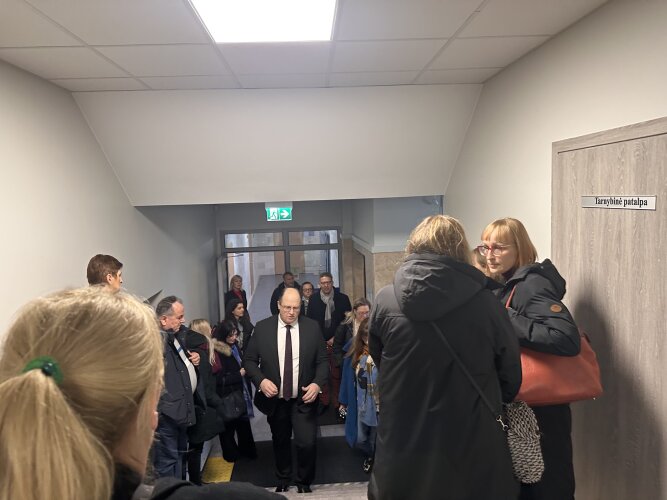 Atnaujintos Kauno apylinkės teismo erdvės: žingsnis į modernesnį teisingumą bei žmogaus teisių užtikrinimą