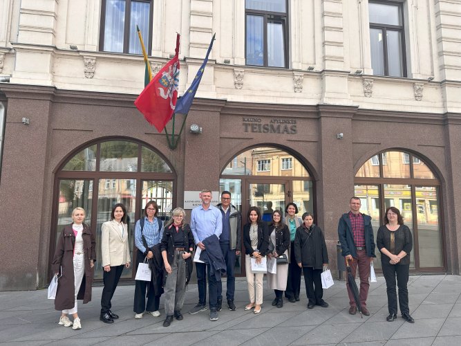 Kauno apylinkės teisme svečiavosi EJTN mainų teisėjams dalyviai iš skirtingų Europos valstybių