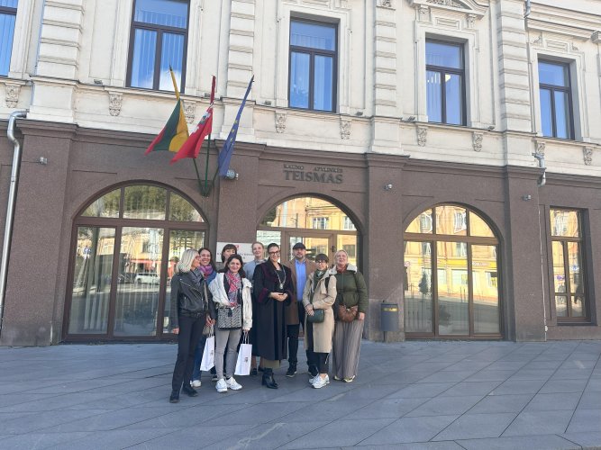 EJTN teismų darbuotojų vizitas Kauno apylinkės teisme