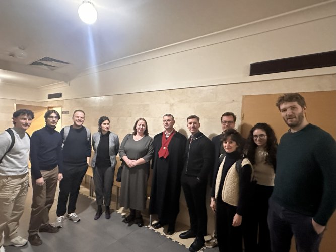 Kauno apylinkės teismą aplankė EJTN AIAKOS programos svečių delegacija
