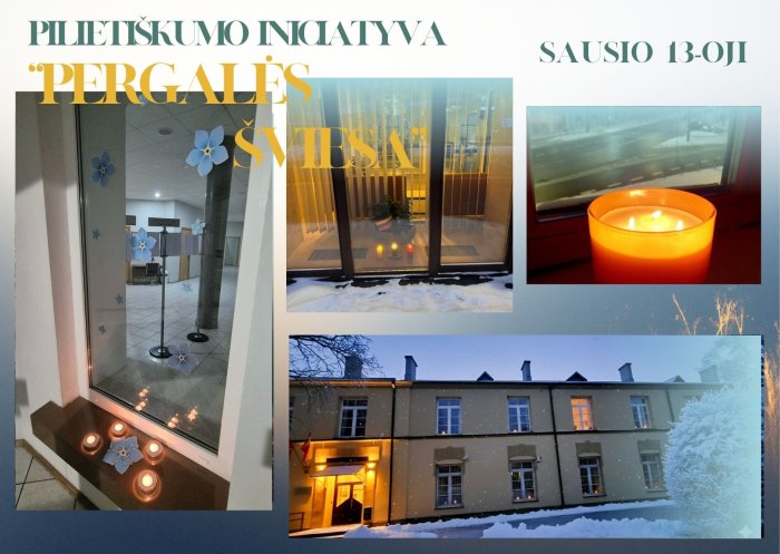 Kauno apylinkės teismo bendruomenė, minėdama Sausio 13-ąją, prisijungė prie pilietiškumo iniciatyvos „Pergalės šviesa“